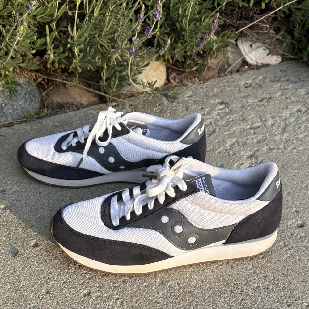 Saucony Men’s Hornet White Vapor Sneakers‎